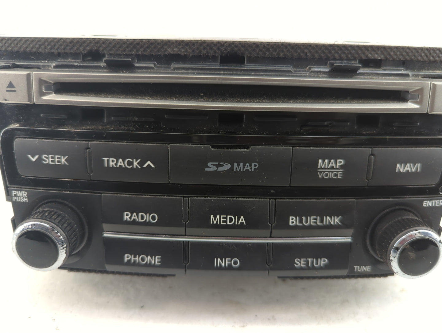 2015-2017 Hyundai Azera Radio AM FM Cd Player Receiver Replacement P/N:96560-3V530VD4 Fits Fits 2015 2016 2017 OEM Used Auto
