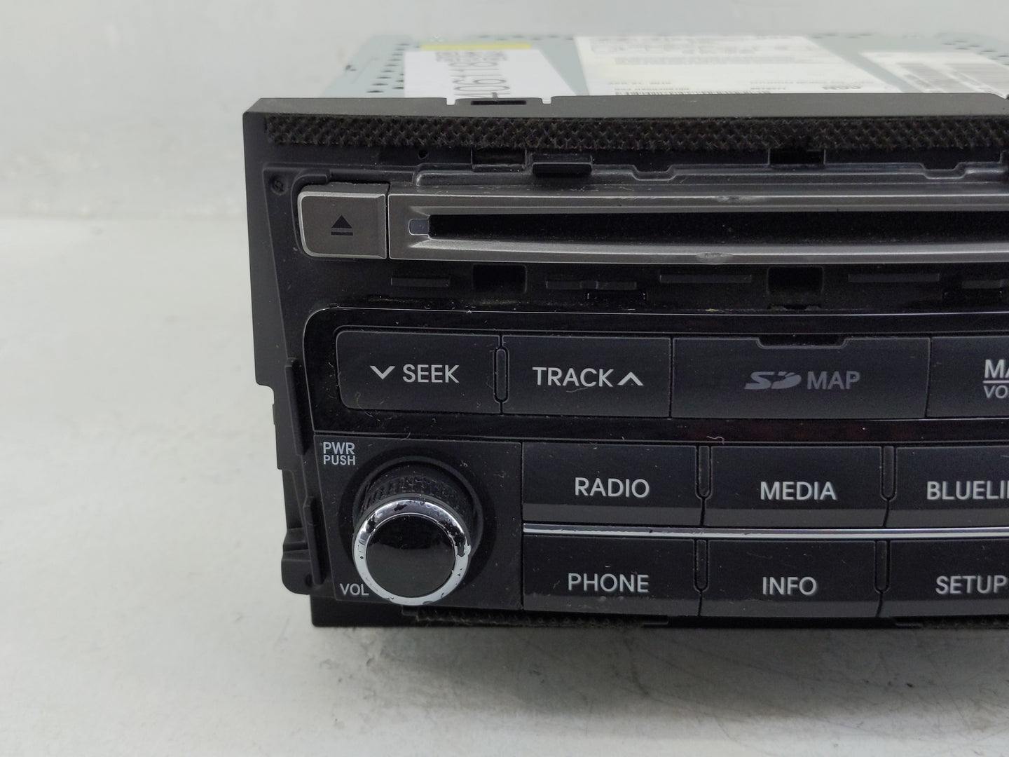 2015-2017 Hyundai Azera Radio AM FM Cd Player Receiver Replacement P/N:96560-3V531VD4 965603V531VD4 Fits Fits 2015 2016 2017
