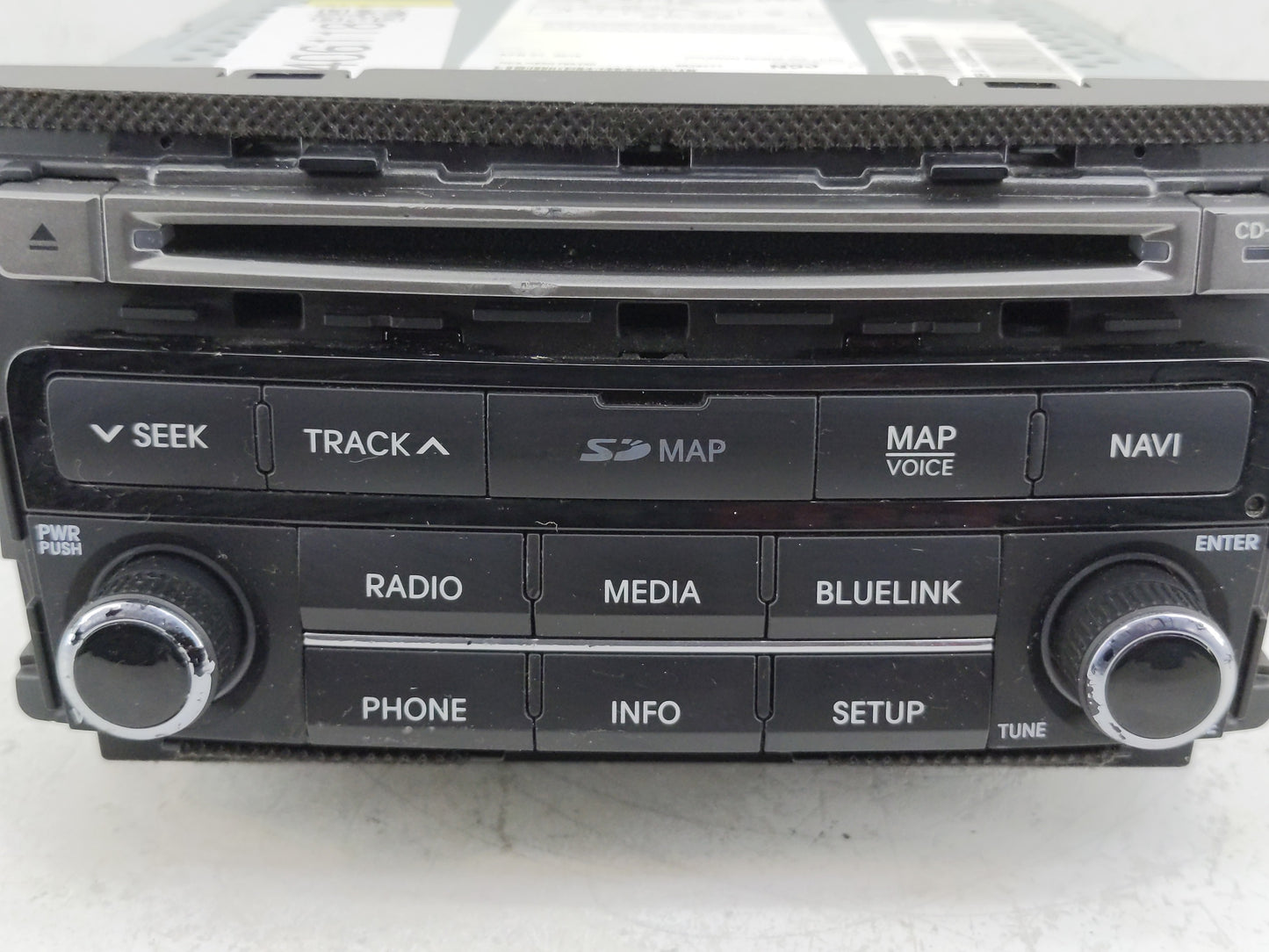 2015-2017 Hyundai Azera Radio AM FM Cd Player Receiver Replacement P/N:96560-3V531VD4 965603V531VD4 Fits Fits 2015 2016 2017