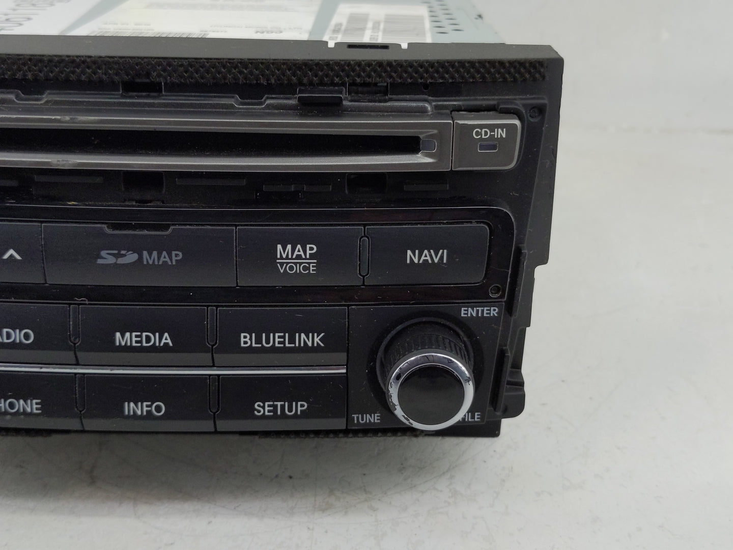 2015-2017 Hyundai Azera Radio AM FM Cd Player Receiver Replacement P/N:96560-3V531VD4 965603V531VD4 Fits Fits 2015 2016 2017