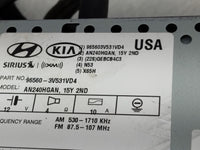 2015-2017 Hyundai Azera Radio AM FM Cd Player Receiver Replacement P/N:96560-3V531VD4 965603V531VD4 Fits Fits 2015 2016 2017