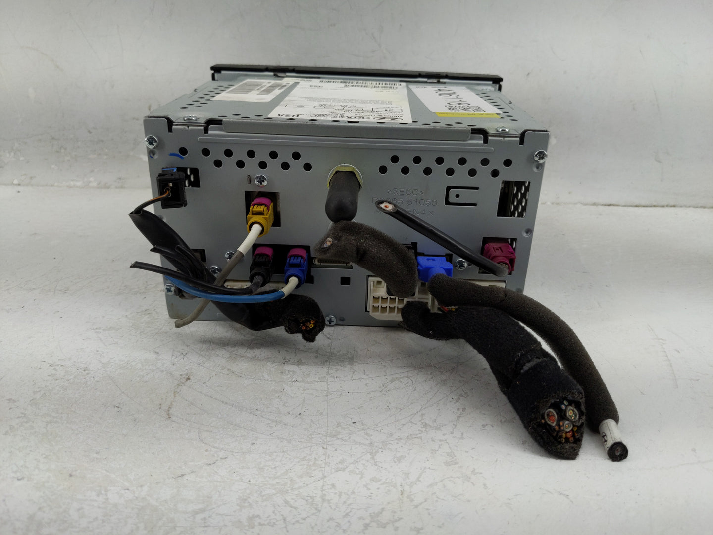 2015-2017 Hyundai Azera Radio AM FM Cd Player Receiver Replacement P/N:96560-3V531VD4 965603V531VD4 Fits Fits 2015 2016 2017