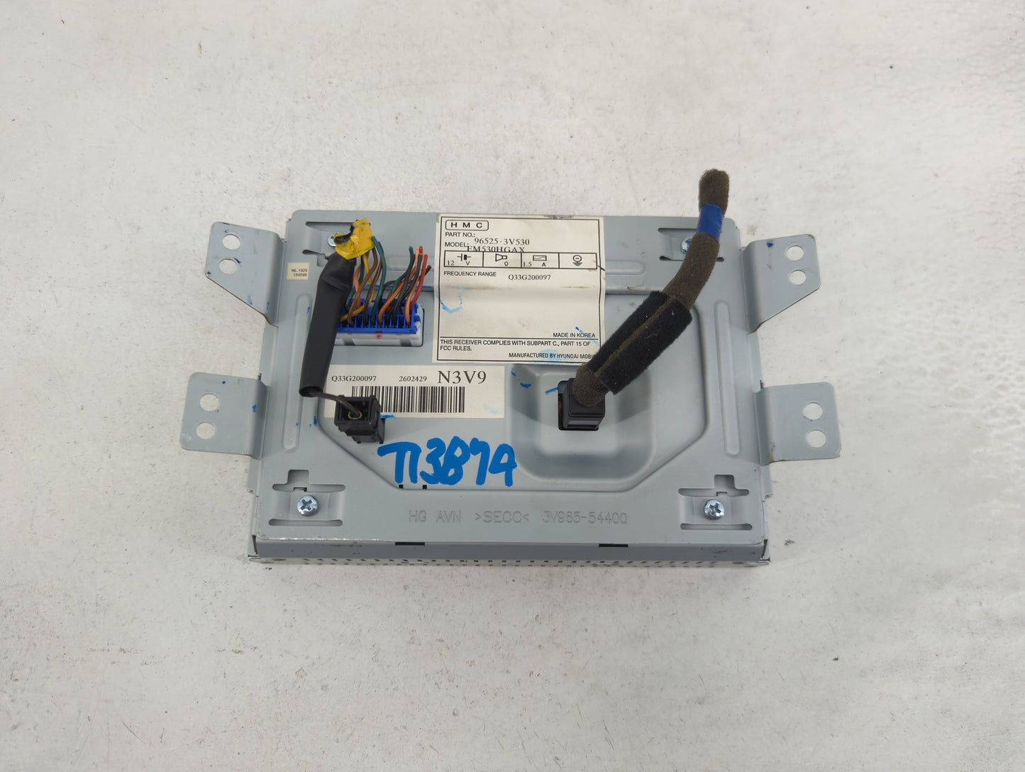 2015-2017 Hyundai Azera Information Display Screen - Oemusedautoparts1.com