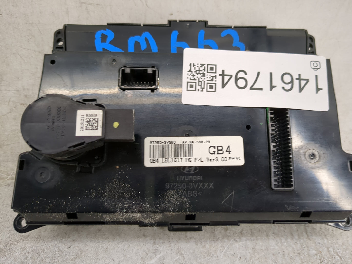 2015-2017 Hyundai Azera Climate Control Module Temperature AC/Heater Replacement P/N:97250-3VGB0 Fits Fits 2015 2016 2017 OE