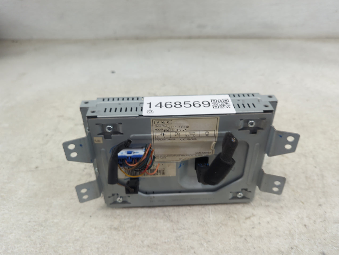 2015-2017 Hyundai Azera Information Display Screen 1468569 - Oemusedautoparts1.com
