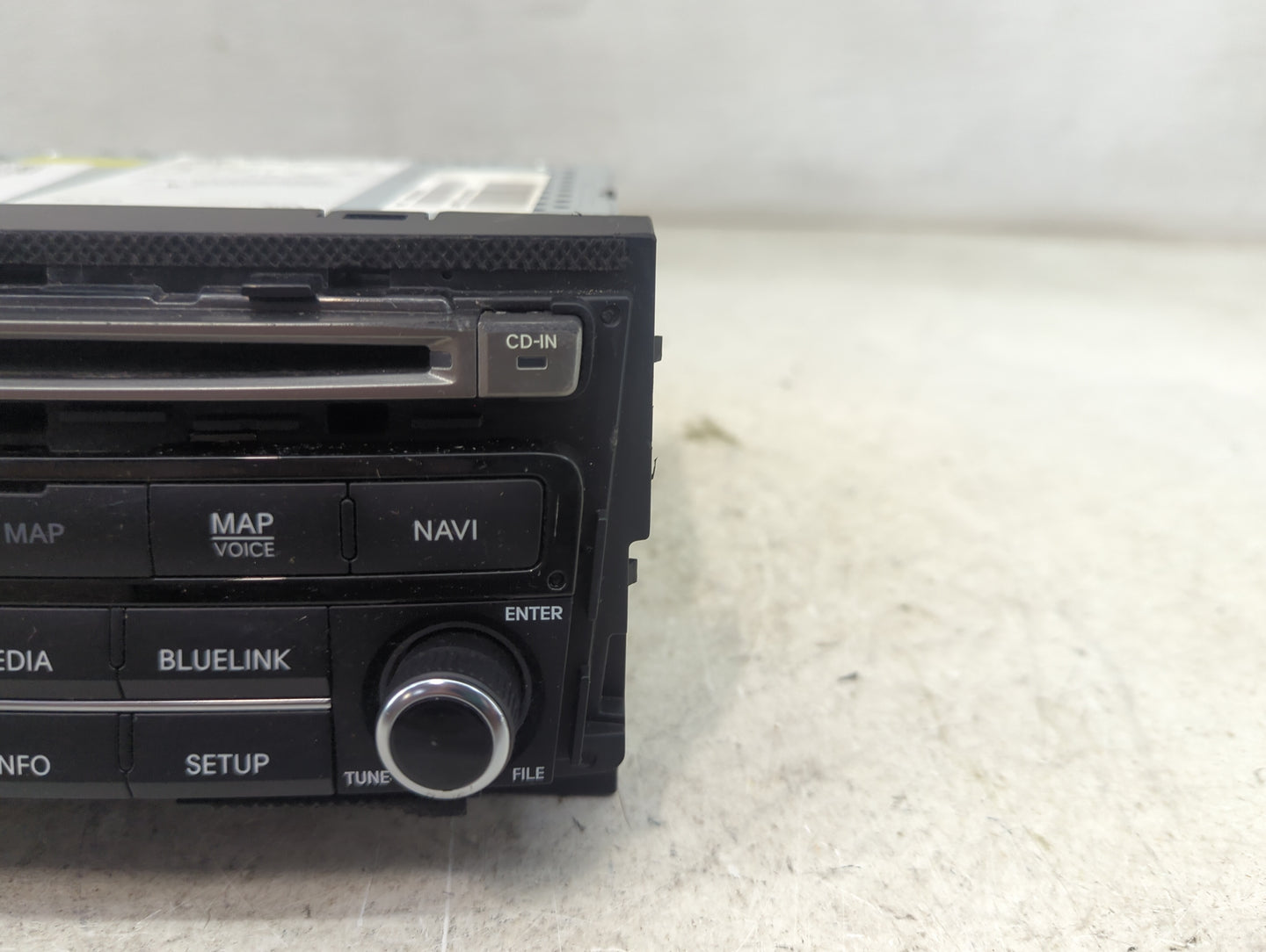 2015-2017 Hyundai Azera Radio AM FM Cd Player Receiver Replacement P/N:96560-3V531VD4 AN240HGAN Fits Fits 2015 2016 2017 OEM