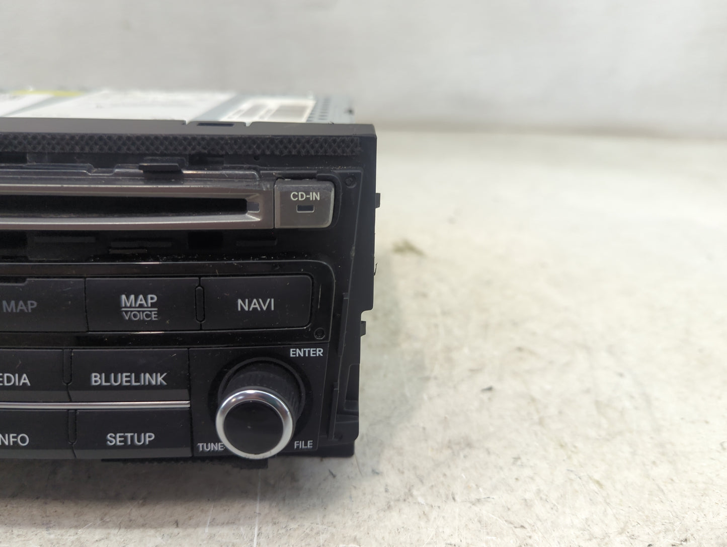 2015-2017 Hyundai Azera Radio AM FM Cd Player Receiver Replacement P/N:96560-3V531VD4 AN240HGAN Fits Fits 2015 2016 2017 OEM