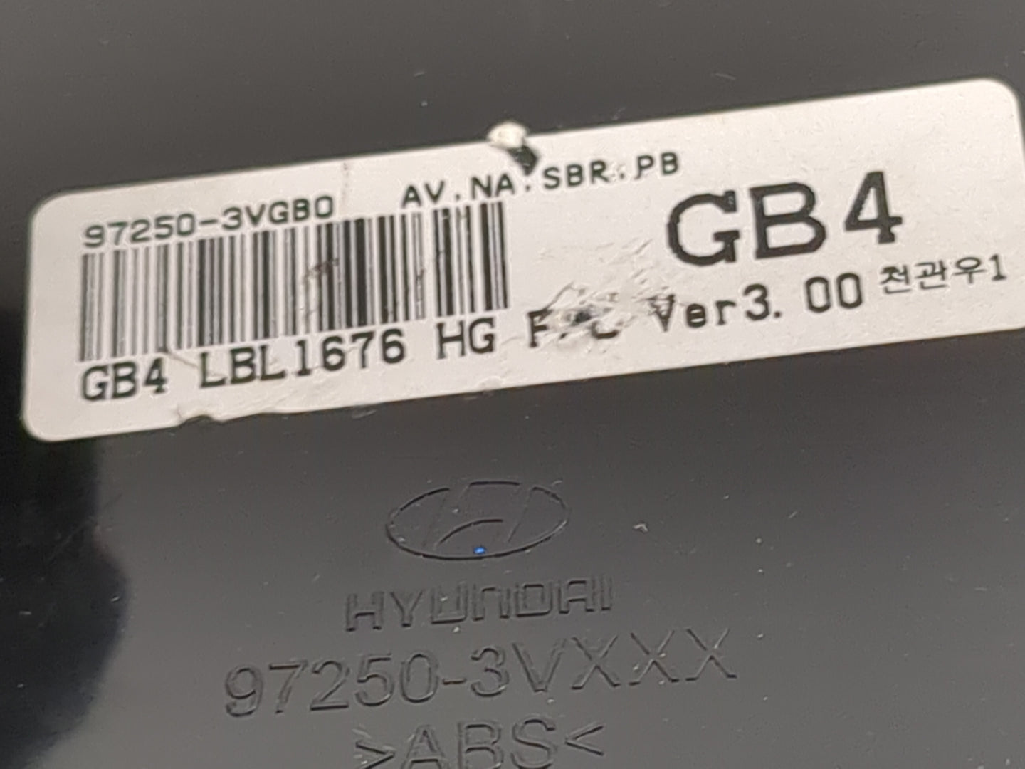 2015-2017 Hyundai Azera Climate Control Module Temperature AC/Heater Replacement P/N:97250-3VGB0 GB4 LBL1676 Fits OEM Used A