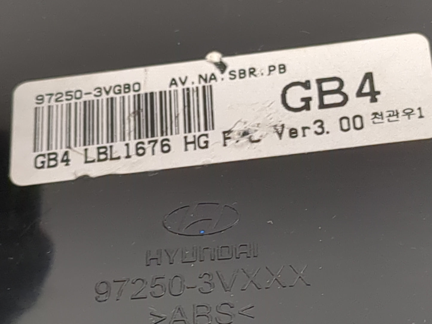 2015-2017 Hyundai Azera Climate Control Module Temperature AC/Heater Replacement P/N:97250-3VGB0 GB4 LBL1676 Fits OEM Used A