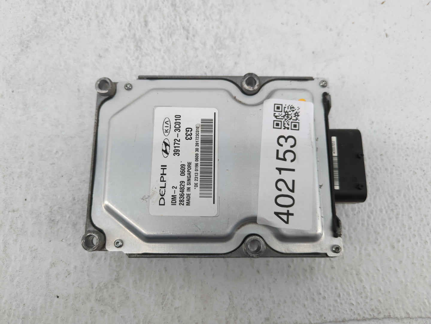 2012-2017 Hyundai Azera PCM Engine Control Computer ECU ECM PCU OEM P/N:39172-3C020 39175-3C000 Fits OEM Used Auto Parts - O