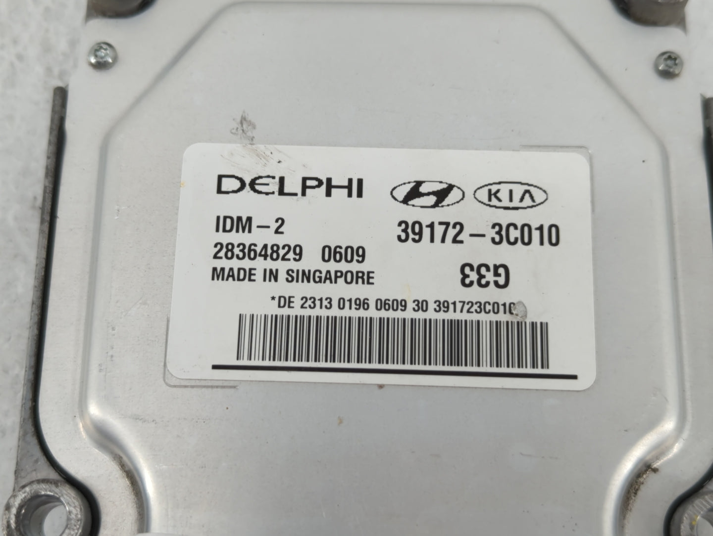 2012-2017 Hyundai Azera PCM Engine Control Computer ECU ECM PCU OEM P/N:39172-3C020 39175-3C000 Fits OEM Used Auto Parts - O