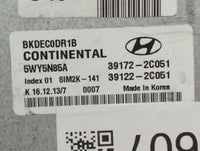 2012-2017 Hyundai Azera PCM Engine Control Computer ECU ECM PCU OEM P/N:39172-3C020 39175-3C000 Fits OEM Used Auto Parts - O