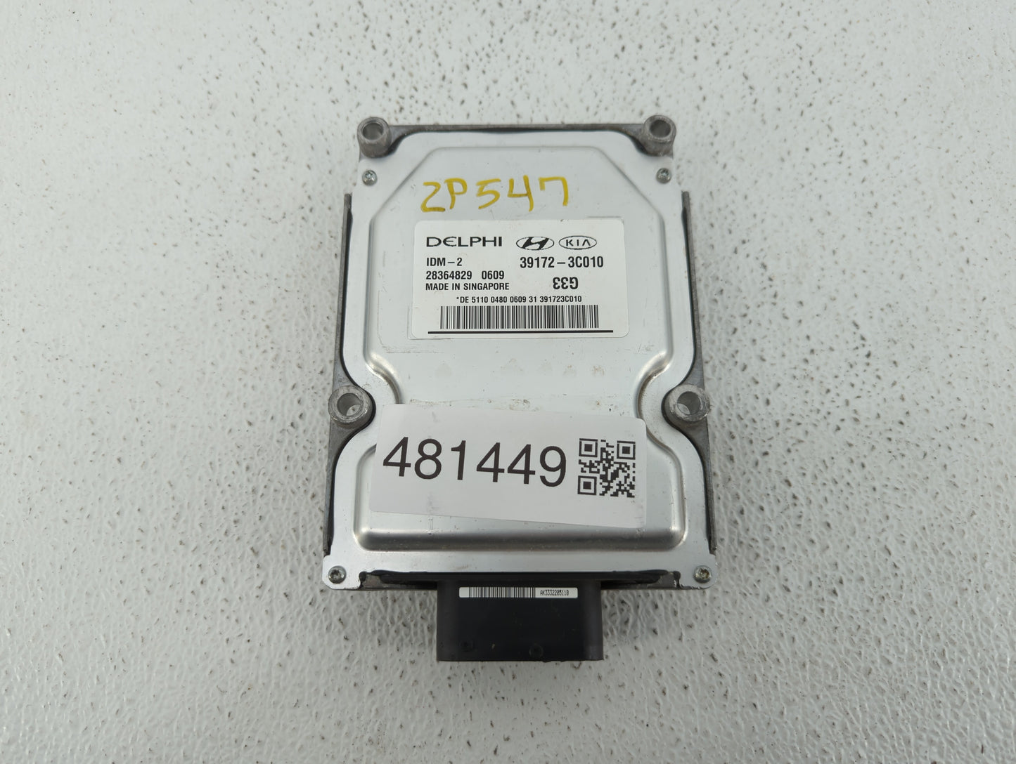 2012-2017 Hyundai Azera PCM Engine Control Computer ECU ECM PCU OEM P/N:39172-3C010 Fits Fits 2012 2013 2014 2015 2016 2017 