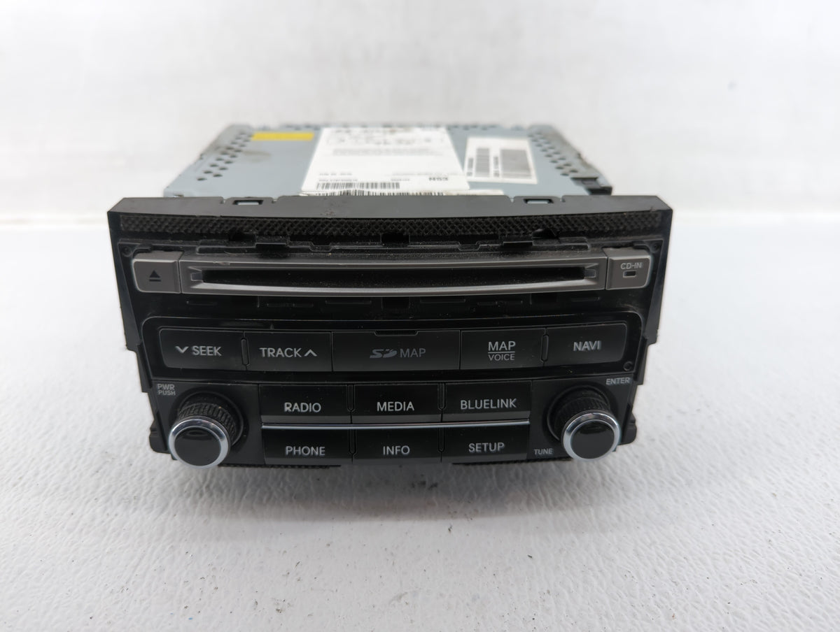 2015-2017 Hyundai Azera Am Fm Cd Player Radio Receiver 515855 - Oemusedautoparts1.com