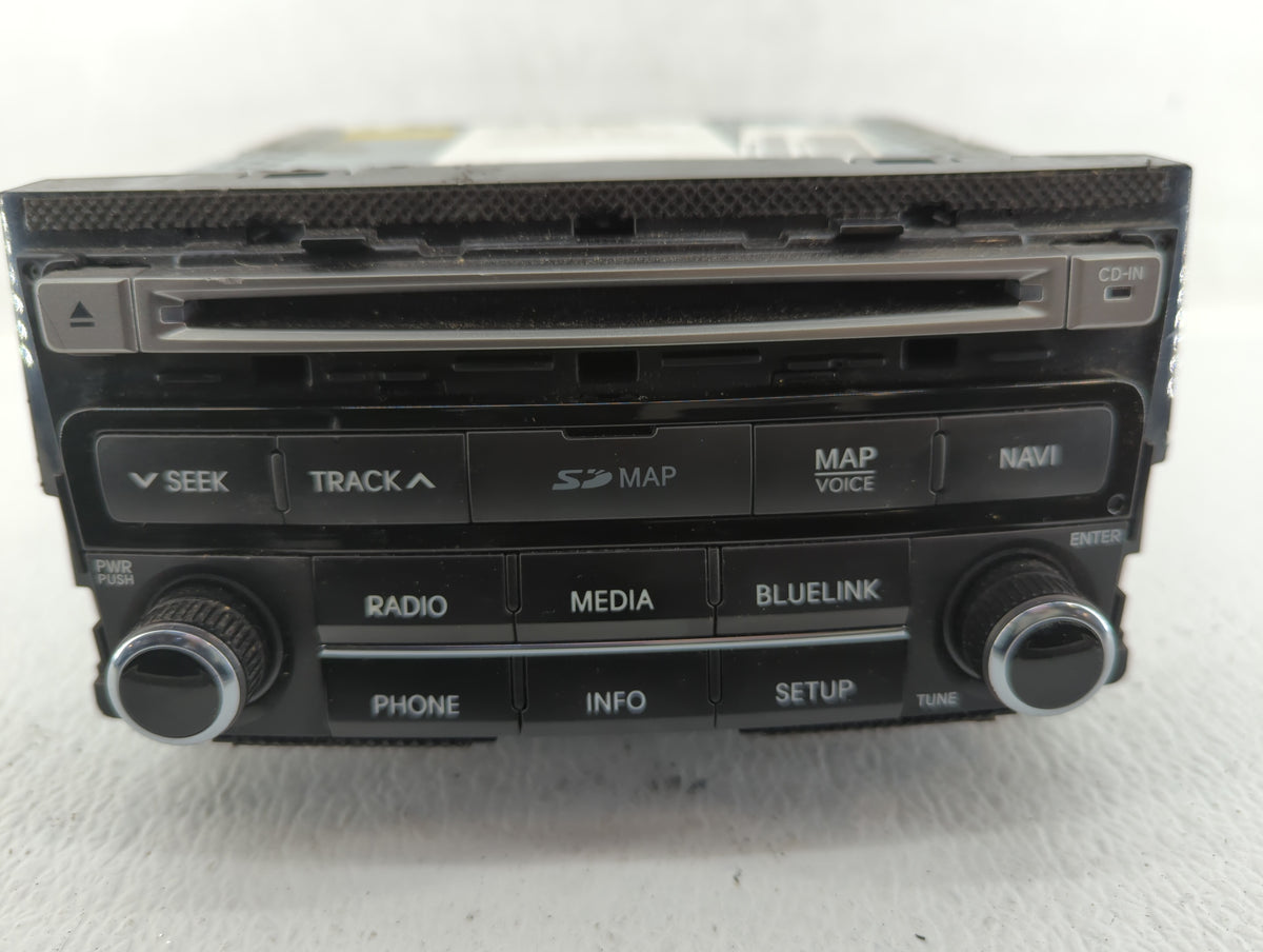 2015-2017 Hyundai Azera Am Fm Cd Player Radio Receiver 515855 - Oemusedautoparts1.com