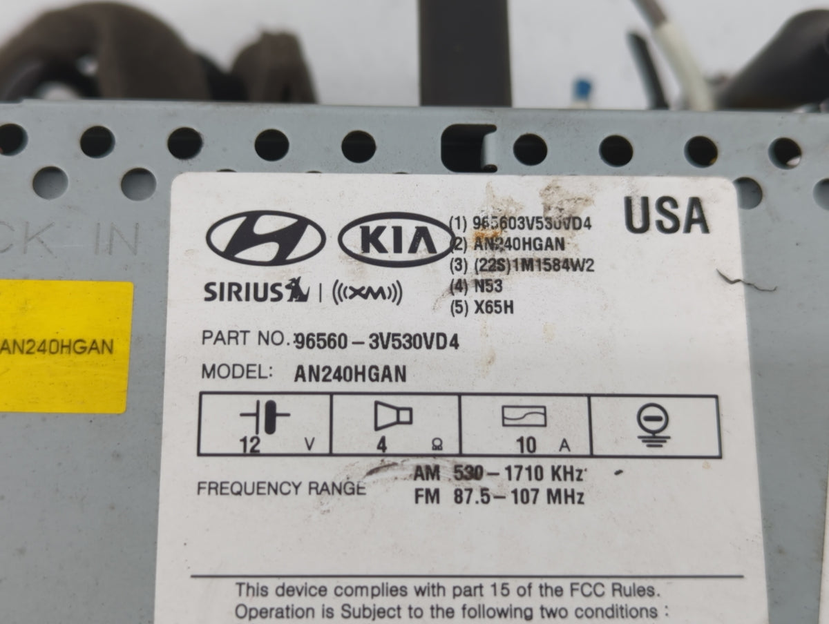 2015-2017 Hyundai Azera Am Fm Cd Player Radio Receiver 515855 - Oemusedautoparts1.com