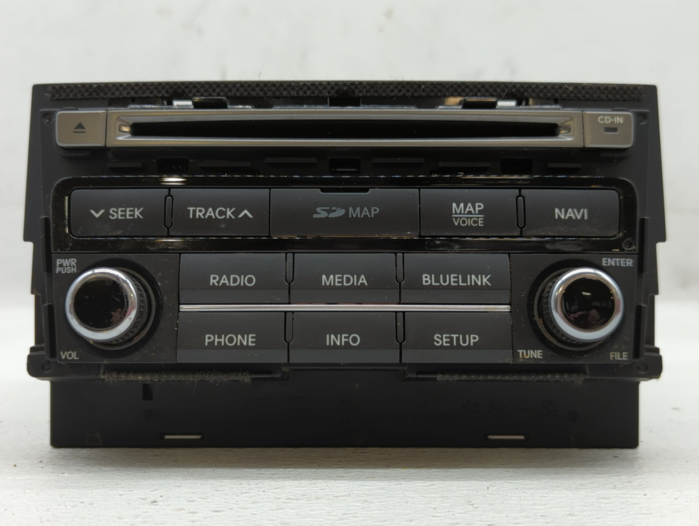 2015-2017 Hyundai Azera Radio AM FM Cd Player Receiver Replacement P/N:96560-3V530VD4 Fits Fits 2015 2016 2017 OEM Used Auto