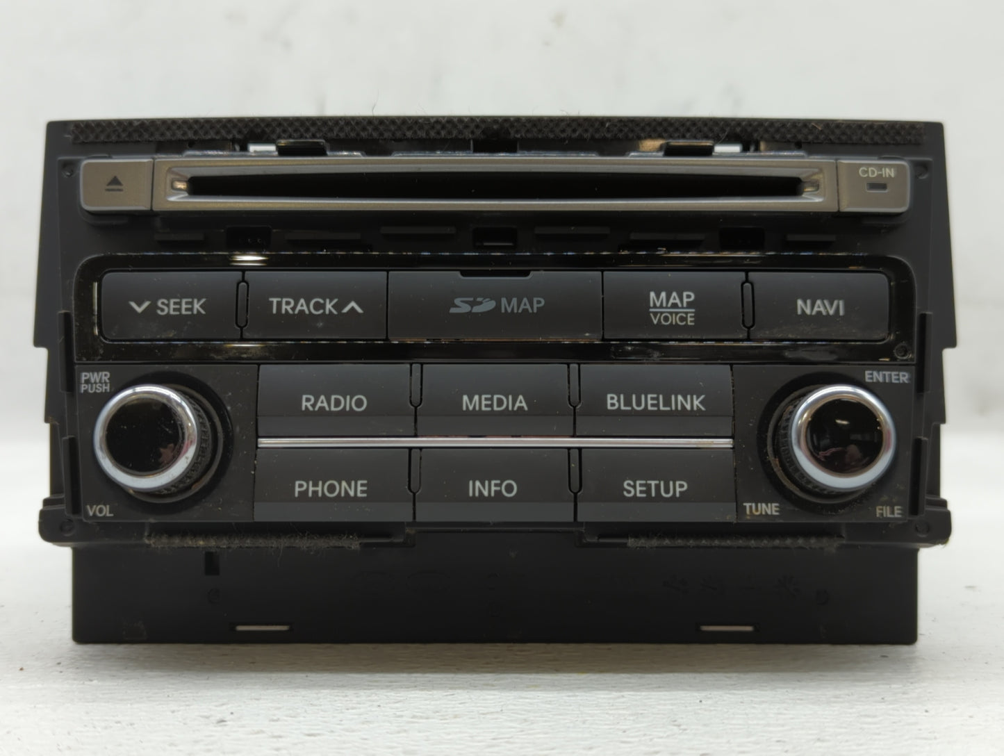 2015-2017 Hyundai Azera Radio AM FM Cd Player Receiver Replacement P/N:96560-3V530VD4 Fits Fits 2015 2016 2017 OEM Used Auto