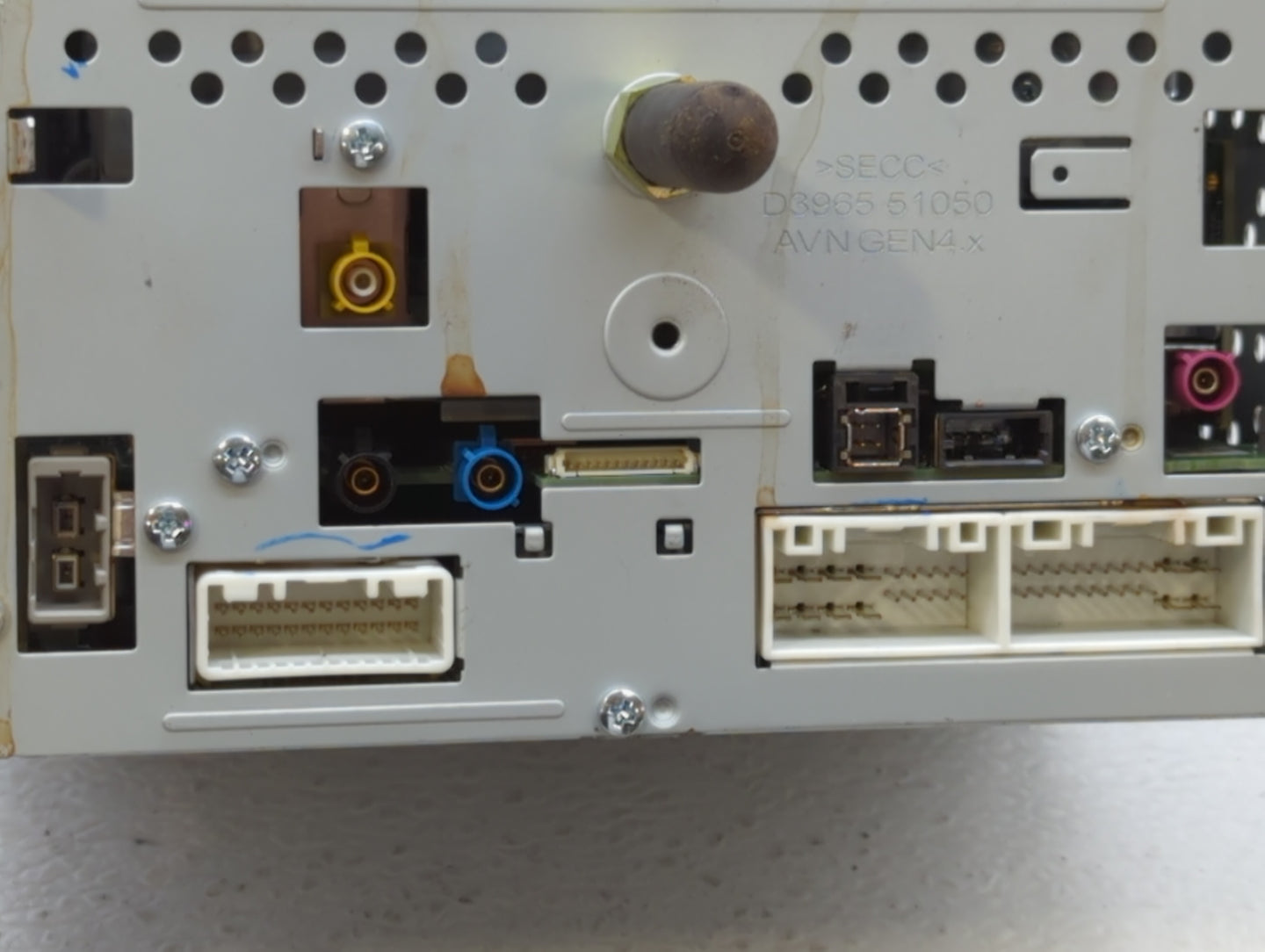 2015-2017 Hyundai Azera Radio AM FM Cd Player Receiver Replacement P/N:96560-3V530VD4 Fits Fits 2015 2016 2017 OEM Used Auto