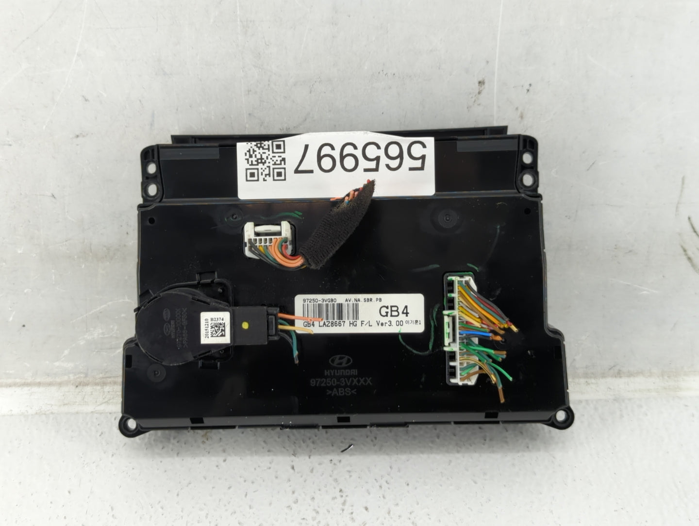 2015-2017 Hyundai Azera Climate Control Module Temperature AC/Heater Replacement P/N:97250-3VGB0 Fits Fits 2015 2016 2017 OE