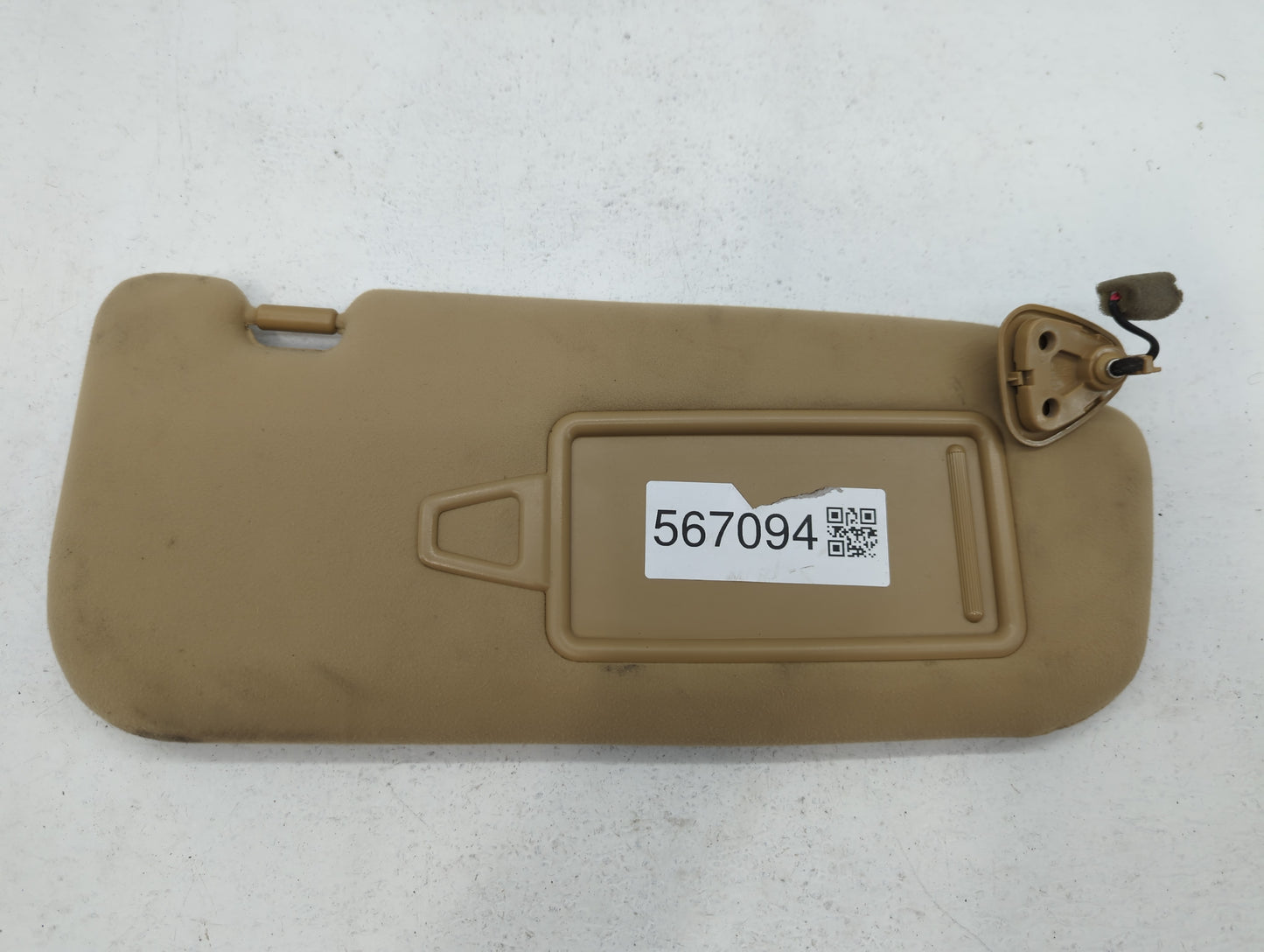 2012-2017 Hyundai Azera Sun Visor Shade Replacement Passenger Right Mirror Fits Fits 2012 2013 2014 2015 2016 2017 OEM Used 