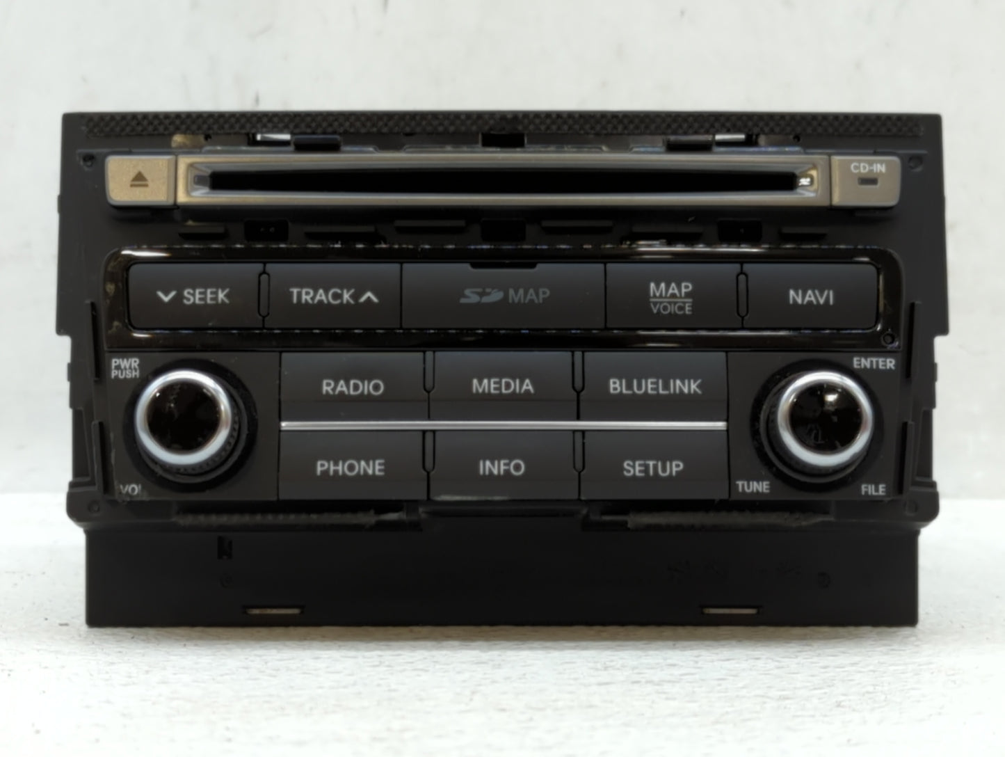 2015-2017 Hyundai Azera Radio AM FM Cd Player Receiver Replacement P/N:96560-3V530VD4 Fits Fits 2015 2016 2017 OEM Used Auto