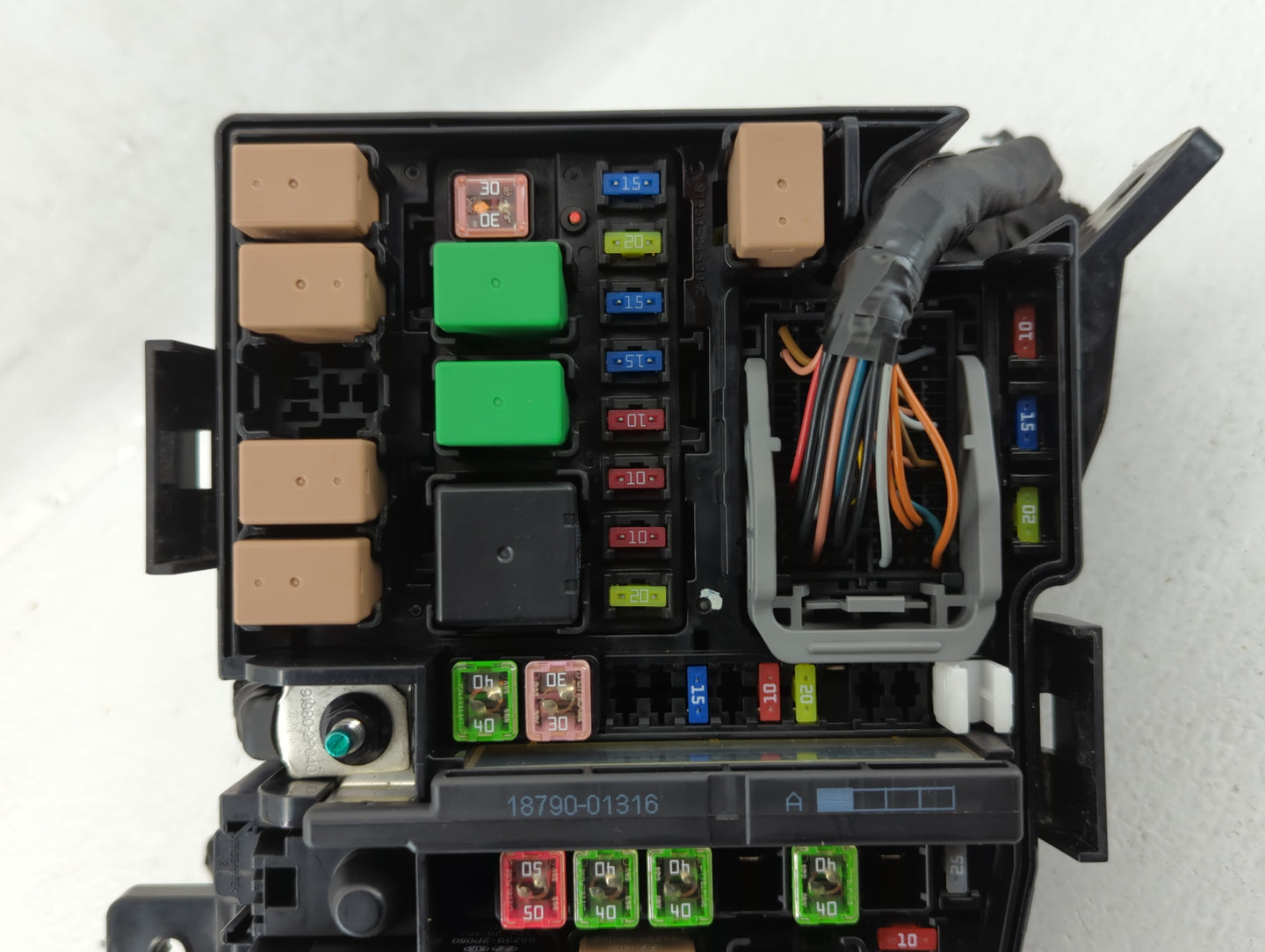 2015-2017 Hyundai Azera Fusebox Fuse Box Panel Relay Module P/N:91223-3V021 Fits Fits 2015 2016 2017 OEM Used Auto Parts - O