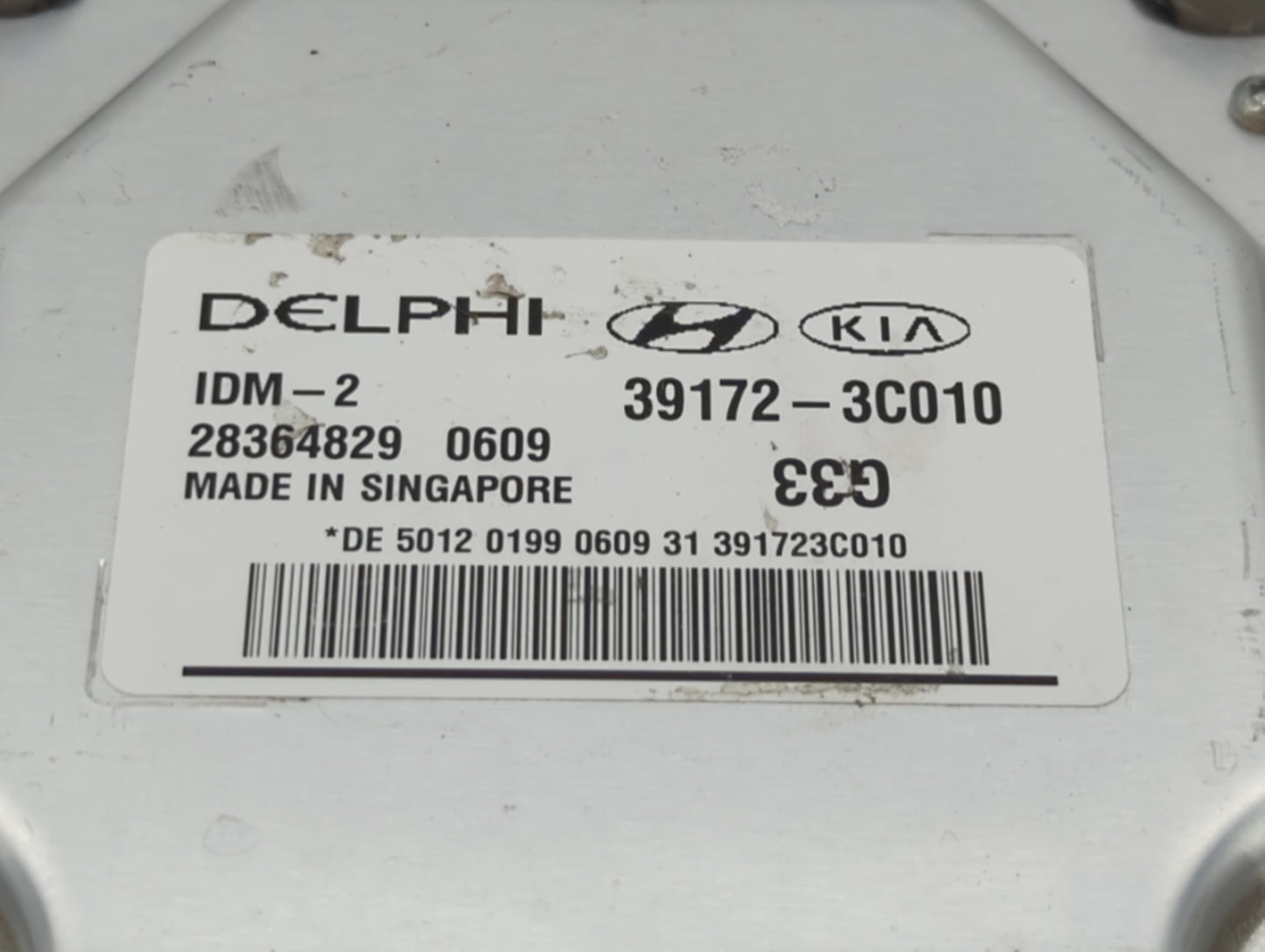 2015-2017 Hyundai Azera PCM Engine Control Computer ECU ECM PCU OEM P/N:28364829 0609 39172-3C010 Fits Fits 2015 2016 2017 O