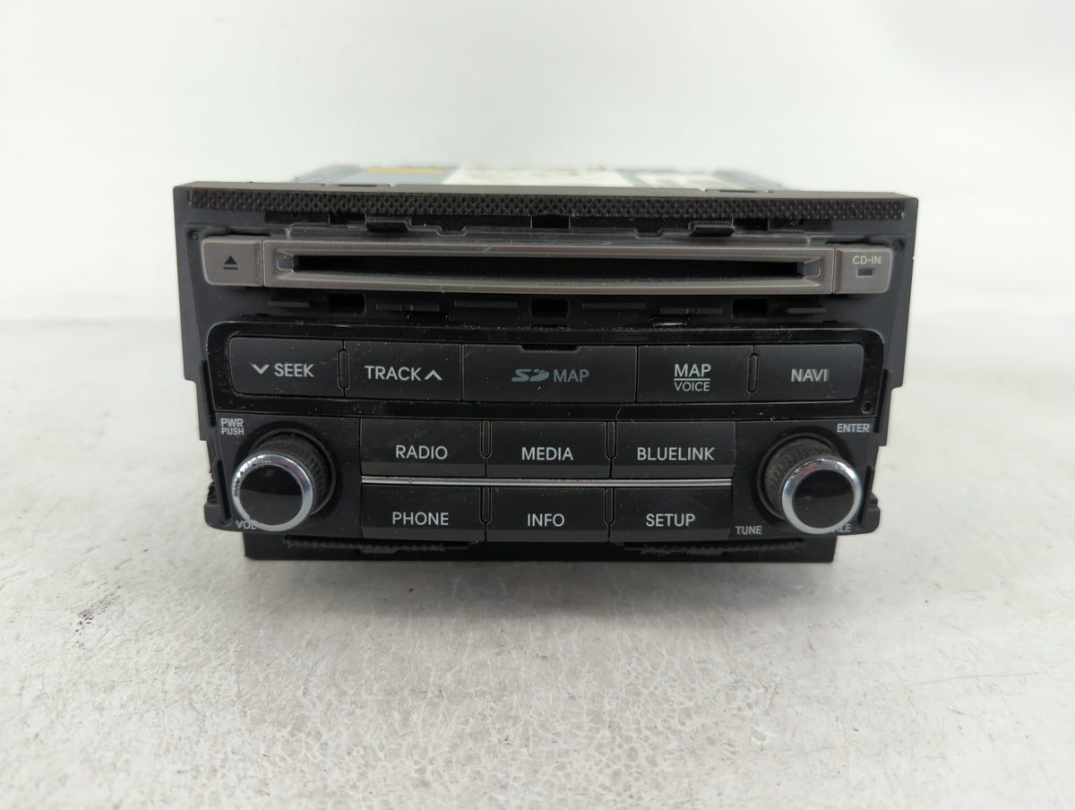 2015-2017 Hyundai Azera Am Fm Cd Player Radio Receiver 655149 - Oemusedautoparts1.com