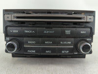 2015-2017 Hyundai Azera Am Fm Cd Player Radio Receiver 655149 - Oemusedautoparts1.com