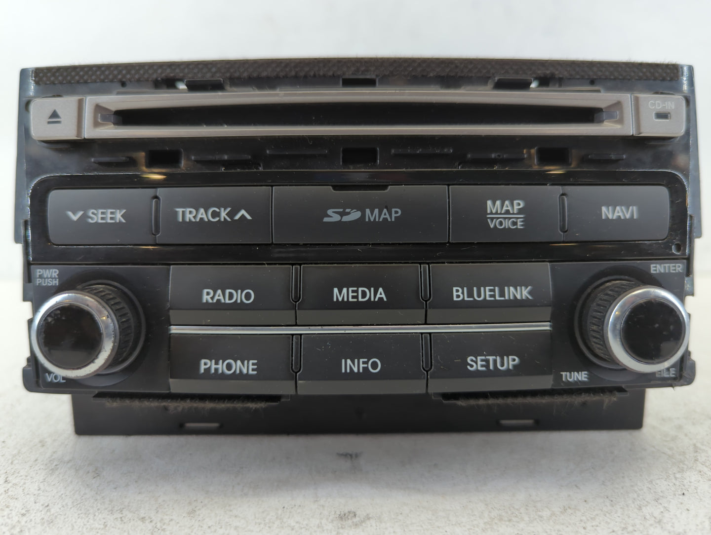 2015-2017 Hyundai Azera Am Fm Cd Player Radio Receiver - Oemusedautoparts1.com