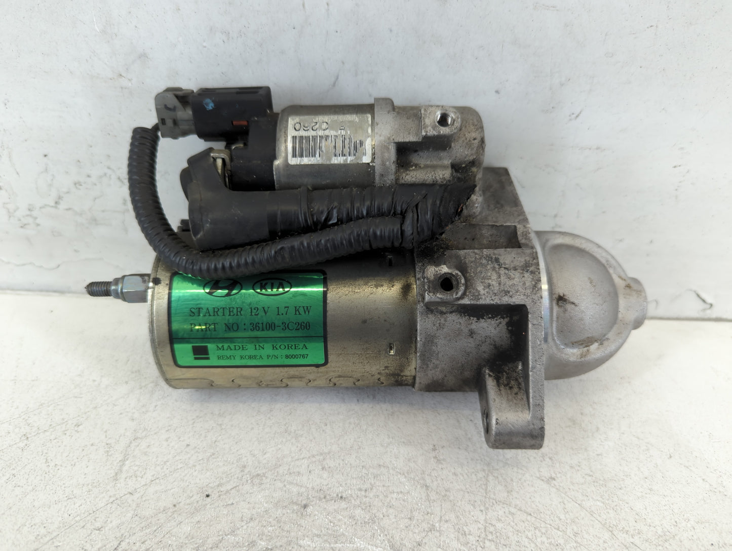 2015-2017 Hyundai Azera Car Starter Motor Solenoid OEM P/N:36100-3C260 Fits Fits 2015 2016 2017 2018 2019 2020 OEM Used Auto