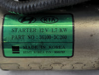 2015-2017 Hyundai Azera Car Starter Motor Solenoid OEM P/N:36100-3C260 Fits Fits 2015 2016 2017 2018 2019 2020 OEM Used Auto