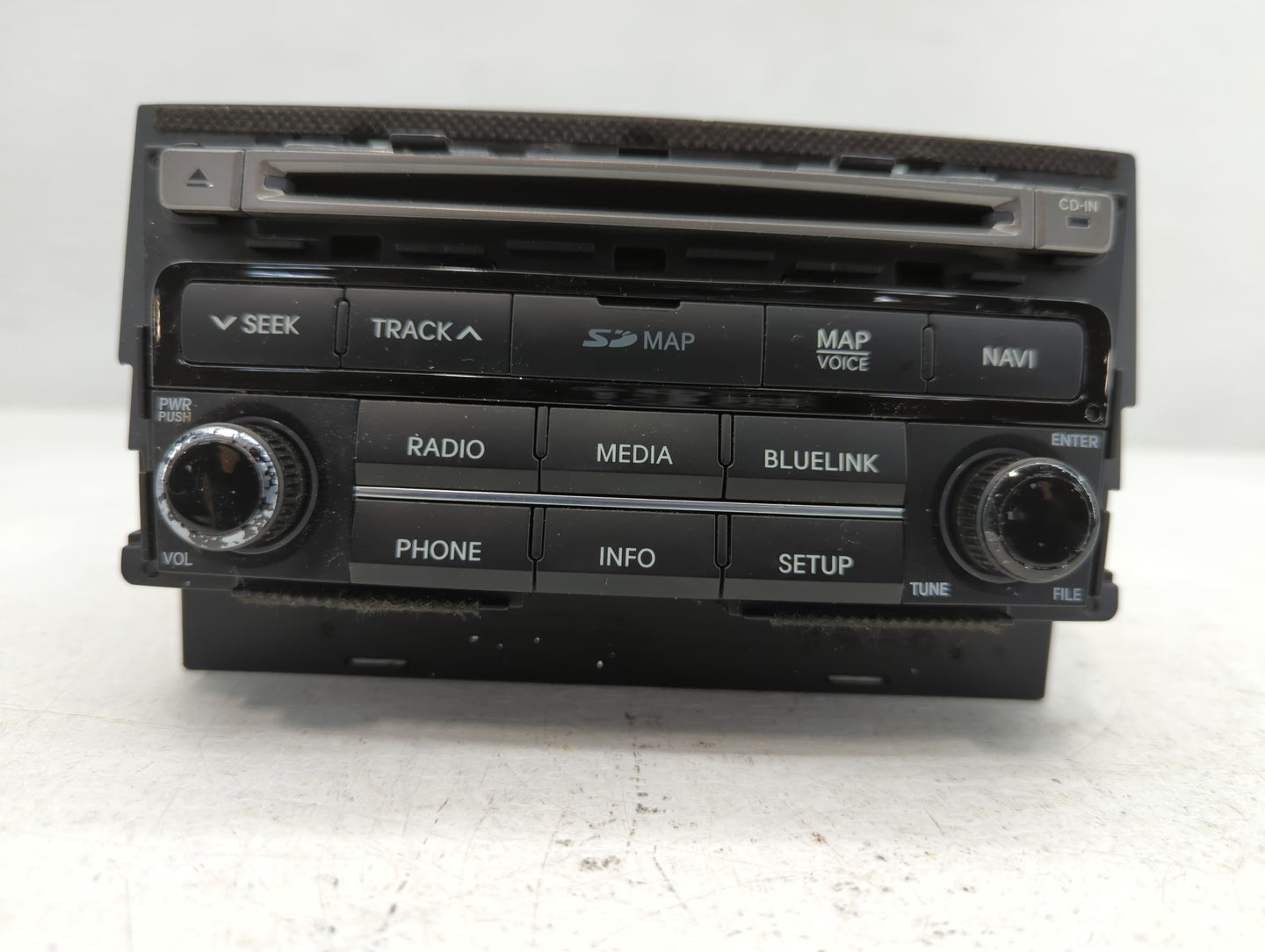 2015-2017 Hyundai Azera Radio AM FM Cd Player Receiver Replacement P/N:96560-3V531VD4 Fits Fits 2015 2016 2017 OEM Used Auto