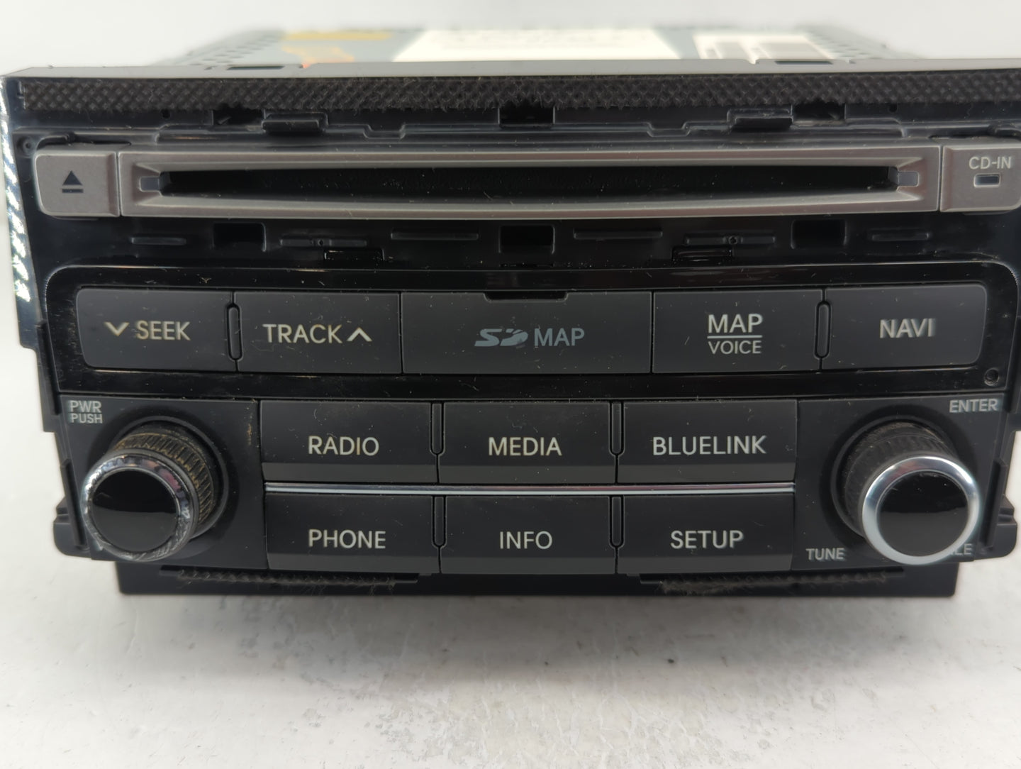 2015-2017 Hyundai Azera Radio AM FM Cd Player Receiver Replacement P/N:96560-3V532DV4 Fits Fits 2015 2016 2017 OEM Used Auto