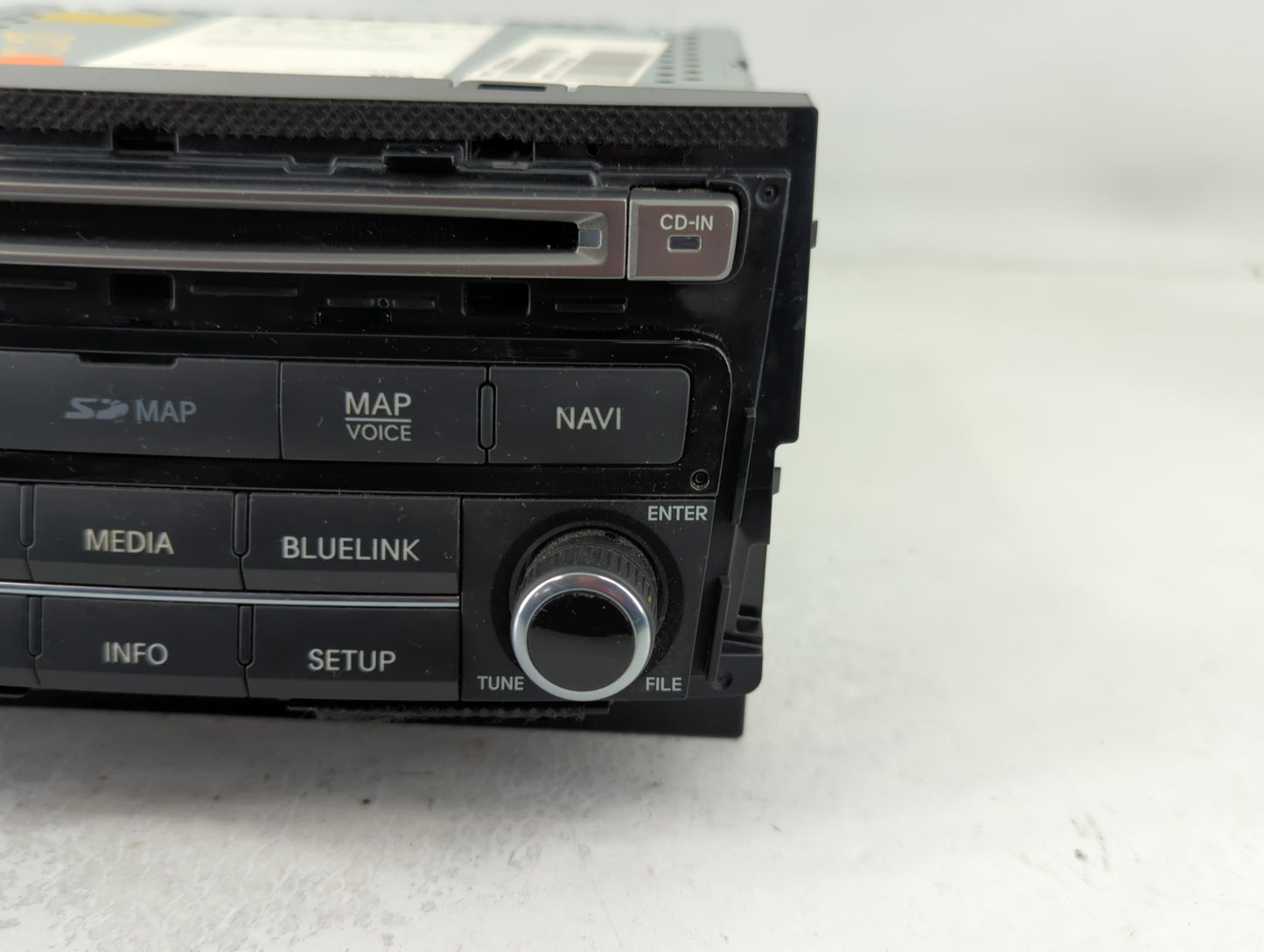 2015-2017 Hyundai Azera Radio AM FM Cd Player Receiver Replacement P/N:96560-3V532DV4 Fits Fits 2015 2016 2017 OEM Used Auto