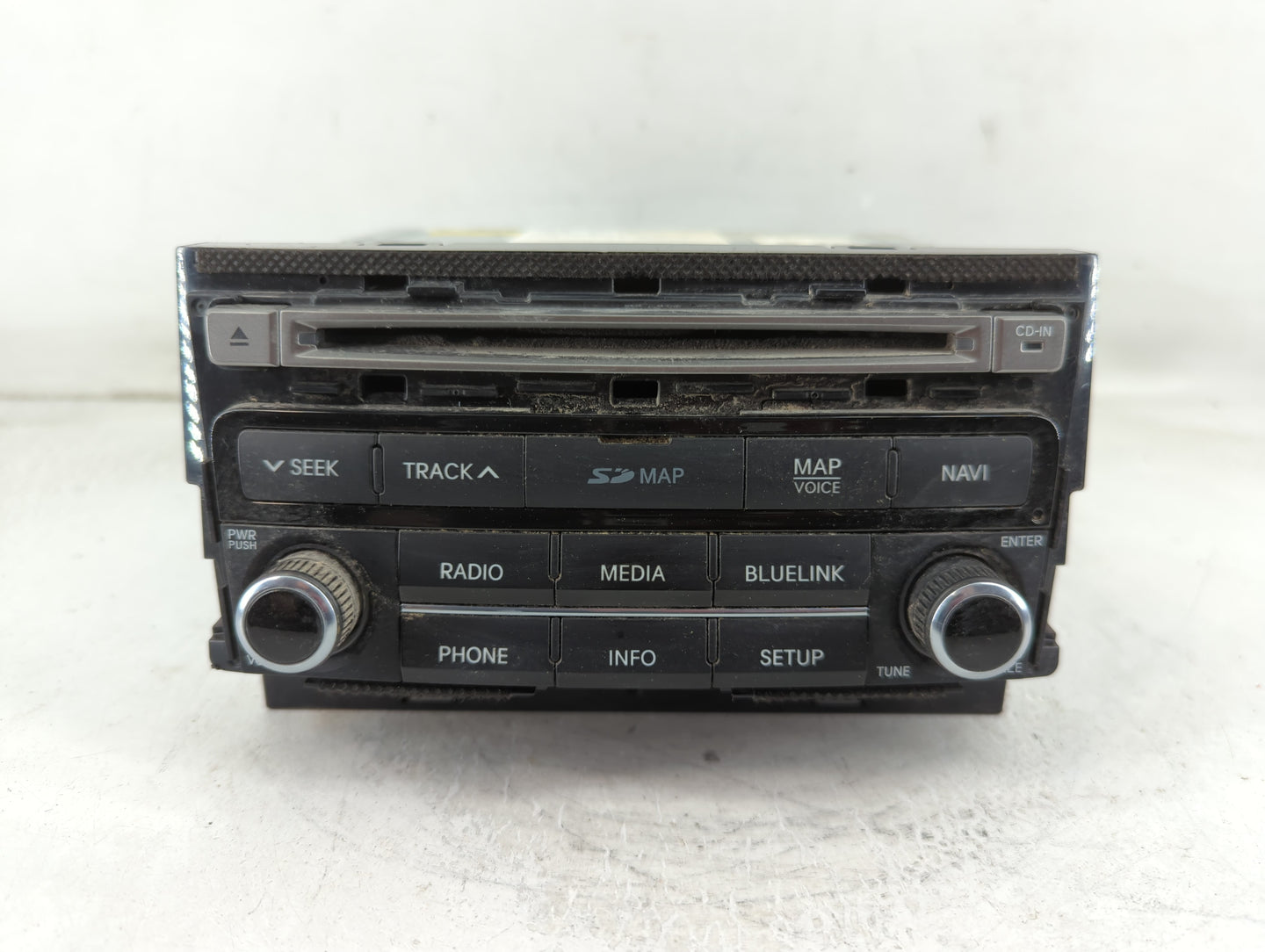 2015-2017 Hyundai Azera Radio AM FM Cd Player Receiver Replacement P/N:96560-3V530VD4 Fits Fits 2015 2016 2017 OEM Used Auto