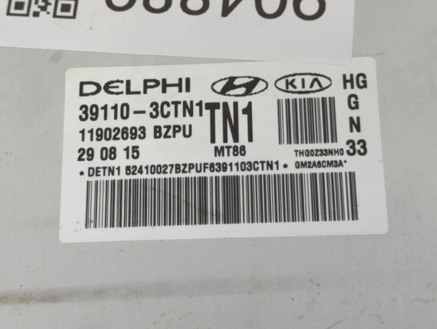 2015-2017 Hyundai Azera PCM Engine Control Computer ECU ECM PCU OEM P/N:28364829 0609 39172-3CTN1 Fits Fits 2015 2016 2017 O