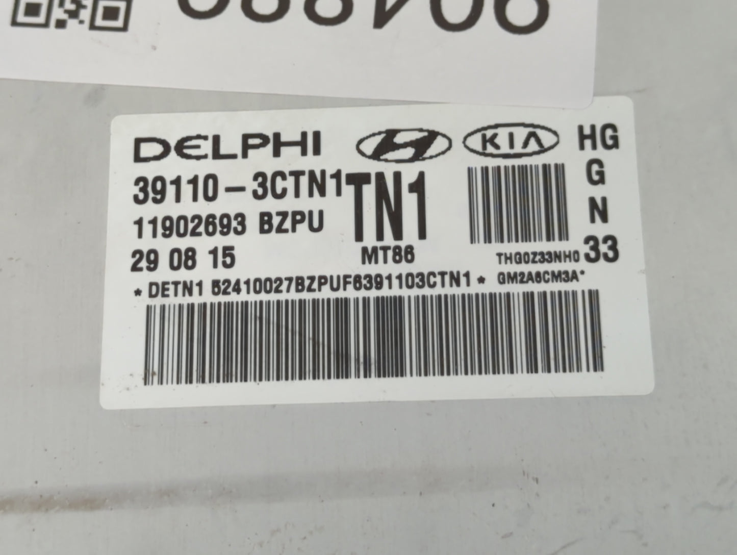 2015-2017 Hyundai Azera PCM Engine Control Computer ECU ECM PCU OEM P/N:28364829 0609 39172-3CTN1 Fits Fits 2015 2016 2017 O