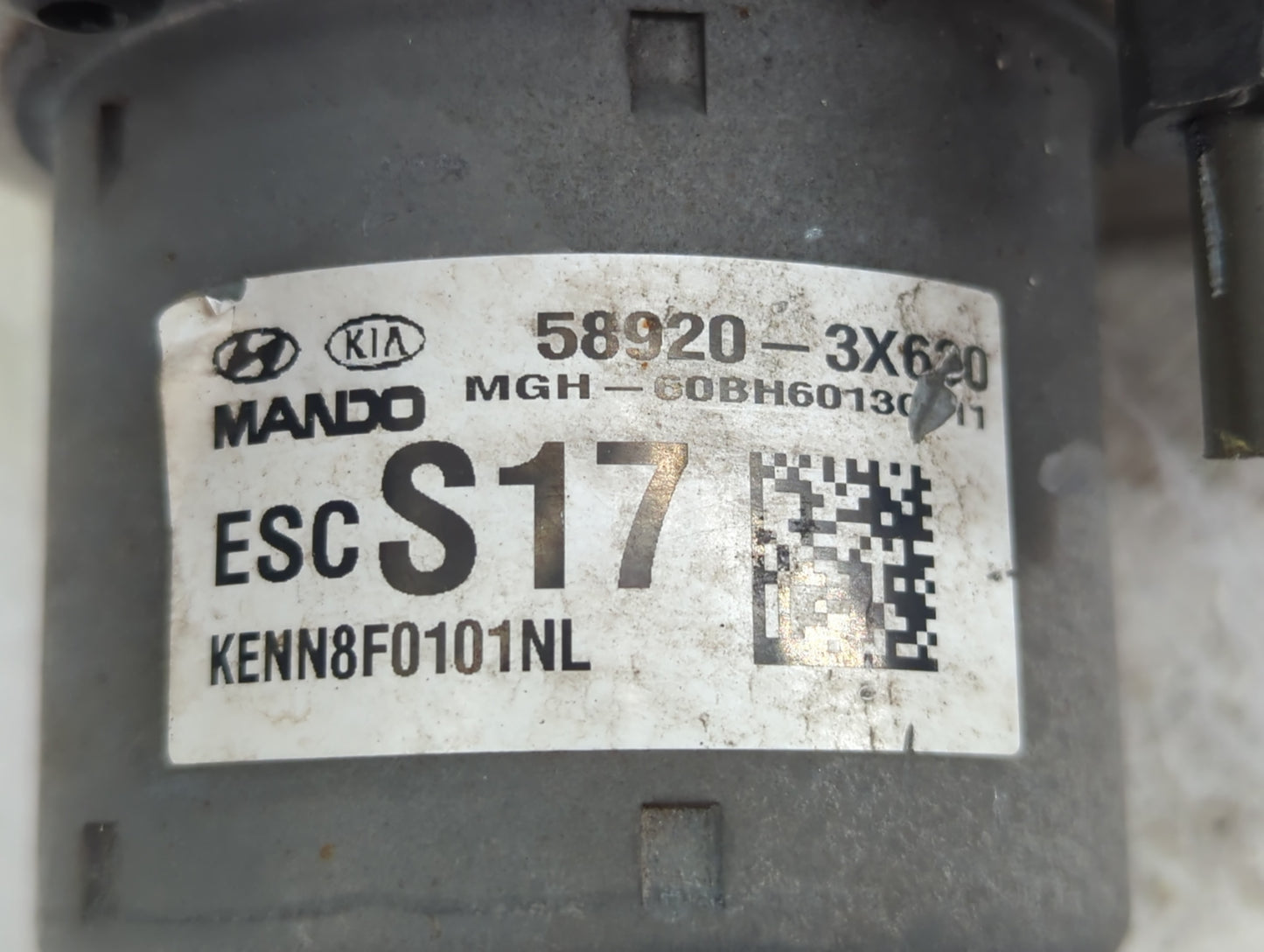 2014-2016 Hyundai Elantra ABS Pump Control Module Replacement P/N:58920-3X630 Fits Fits 2014 2015 2016 OEM Used Auto Parts -