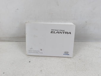compare product 2016 Hyundai Elantra Owners Manual Book Guide P/N:G3Y0-EU52A OEM Used Auto Parts