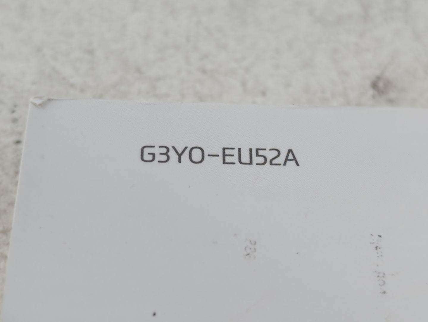 2016 Hyundai Elantra Owners Manual Book Guide P/N:G3Y0-EU52A OEM Used Auto Parts - Oemusedautoparts1.com