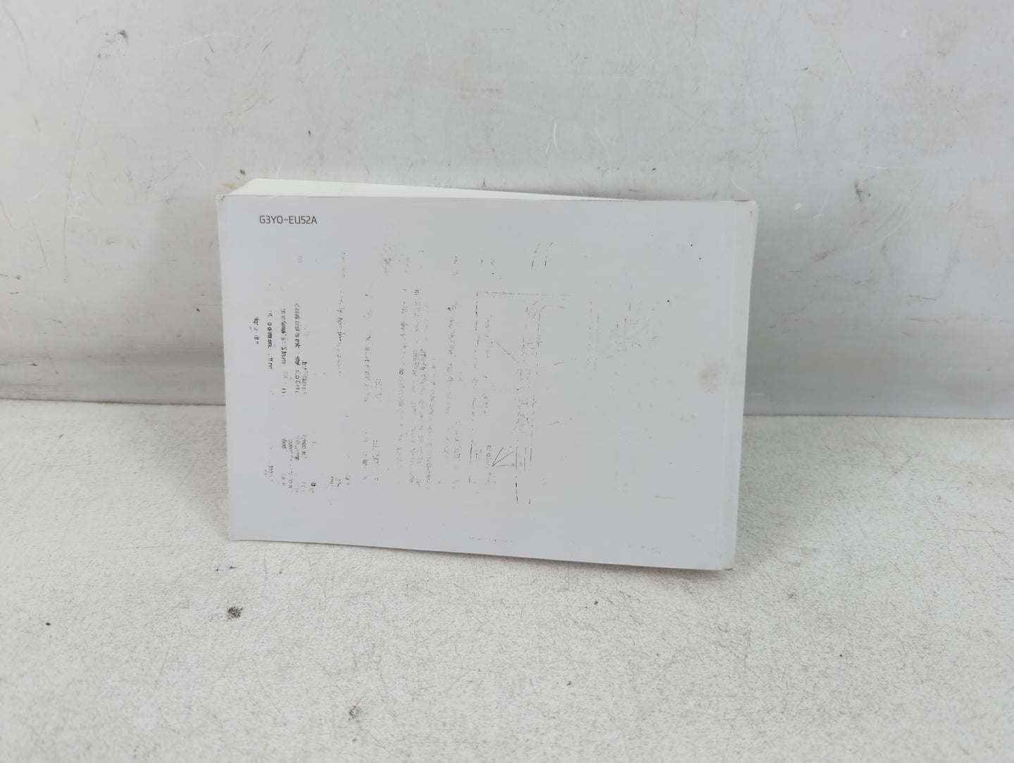 2016 Hyundai Elantra Owners Manual Book Guide P/N:G3Y0-EU52A OEM Used Auto Parts - Oemusedautoparts1.com