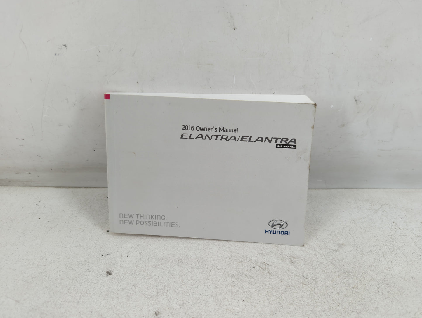 2016 Hyundai Elantra Owners Manual Book Guide P/N:G3XO-EU55D OEM Used Auto Parts - Oemusedautoparts1.com