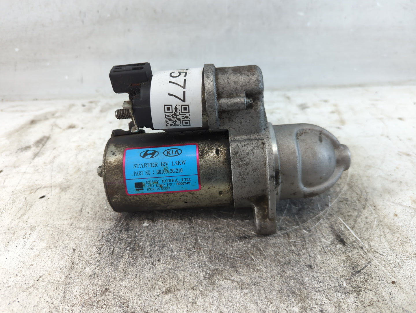 2016-2018 Hyundai Elantra Car Starter Motor Solenoid OEM P/N:36100-2G210 Fits Fits 2016 2017 2018 OEM Used Auto Parts - Oemu