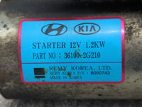 2016-2018 Hyundai Elantra Car Starter Motor Solenoid OEM P/N:36100-2G210 Fits Fits 2016 2017 2018 OEM Used Auto Parts - Oemu