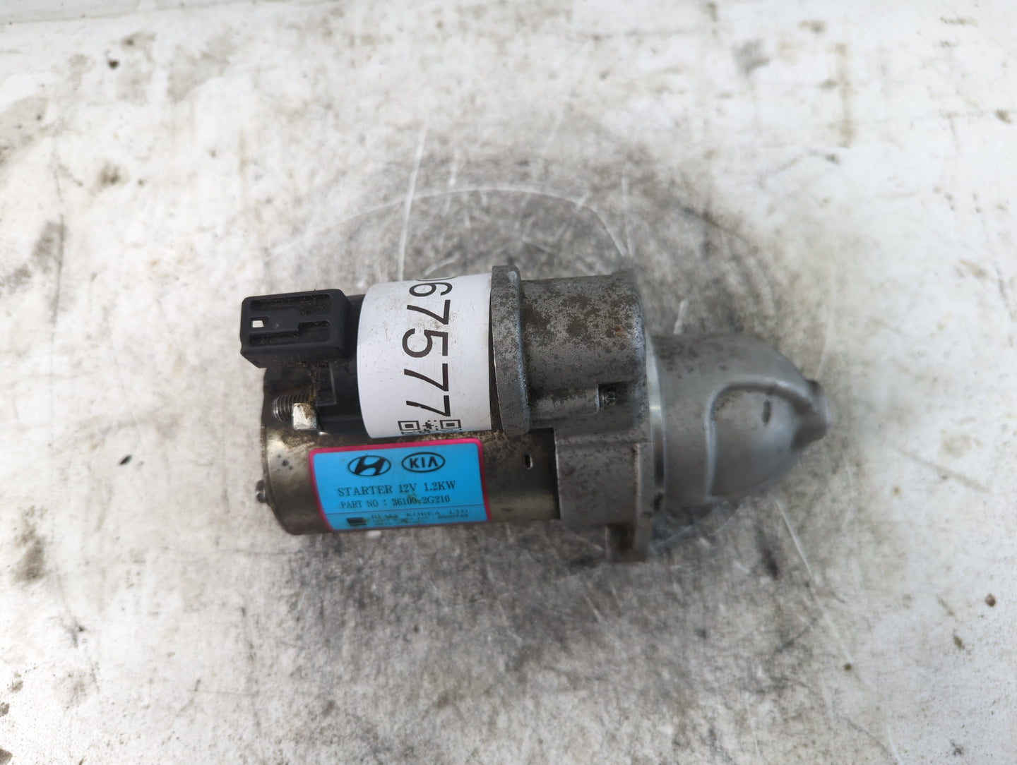 2016-2018 Hyundai Elantra Car Starter Motor Solenoid OEM P/N:36100-2G210 Fits Fits 2016 2017 2018 OEM Used Auto Parts - Oemu