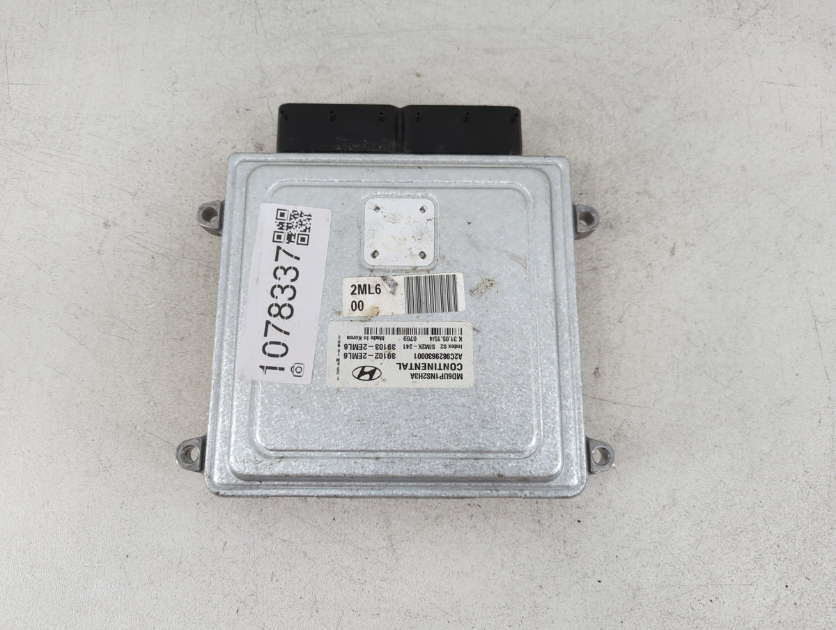 2014-2016 Hyundai Elantra PCM Engine Control Computer ECU ECM PCU OEM P/N:39102-2EML6 39101-2EMB6, 39100-2EMB6 Fits 2014 201