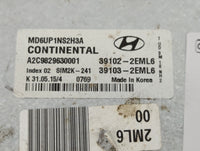 2014-2016 Hyundai Elantra PCM Engine Control Computer ECU ECM PCU OEM P/N:39102-2EML6 39101-2EMB6 Fits Fits 2014 2015 2016 O