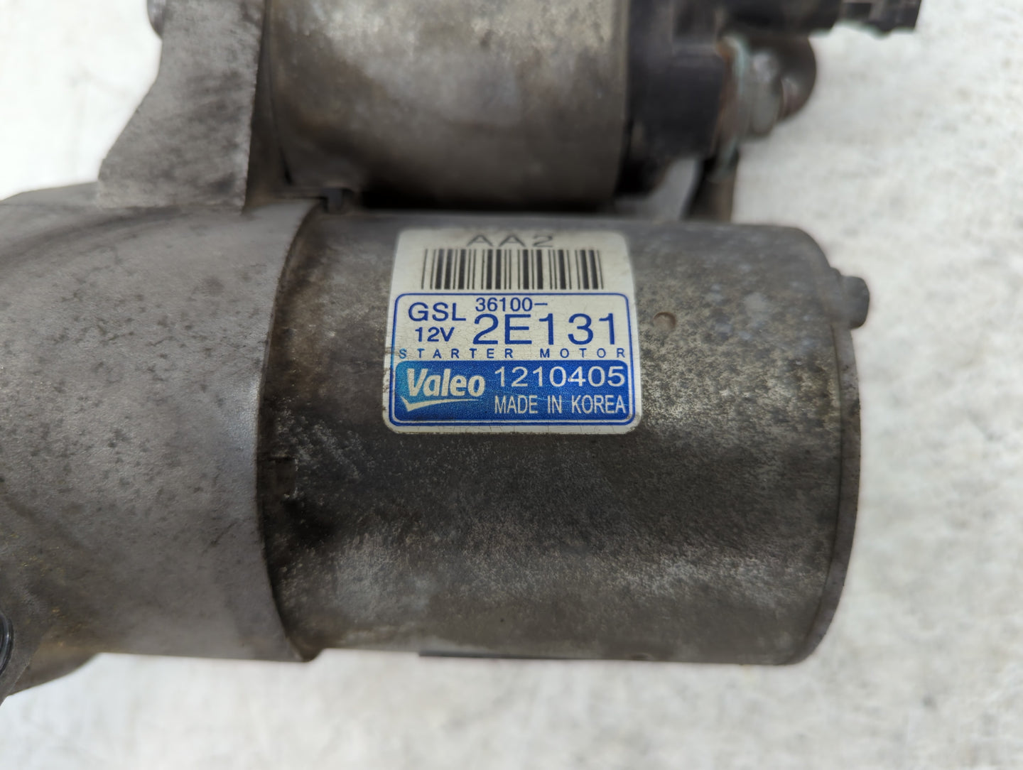 2014-2016 Hyundai Elantra Car Starter Motor Solenoid OEM P/N:36100-2E131 Fits Fits 2014 2015 2016 OEM Used Auto Parts - Oemu